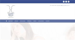 Desktop Screenshot of lucianesecco.com.br